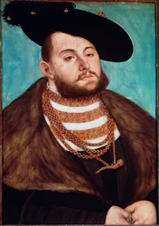 Portret van Johan Frederik II de Grootmoedige, keurvorst van Saksen