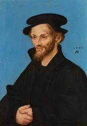Portret van Philipp Melanchthon