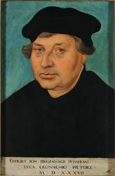 Portret van Johannes Bugenhagen