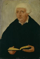 Portret van Johannes Bugenhagen 1485-1558