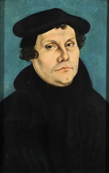 Portret van Maarten Luther