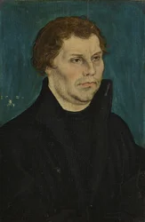 Portretten van Maarten Luther en Katharina von Bora