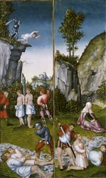 Sint Felicitas bij de marteldood van haar zeven zonen