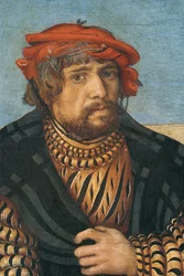 Zelfportret In de Heilige Familie, ca. 1510