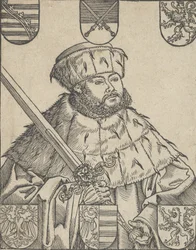 Kopie van Johan Frederik de Grootmoedige, in Electorale Gewaden