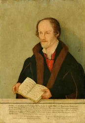 Portret van Philipp Melanchthon