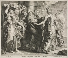 Lot en Zijn Familie Verlaten Sodom