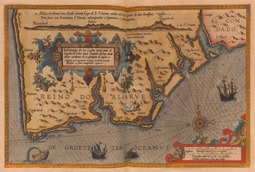 Oversized atlas getiteld 