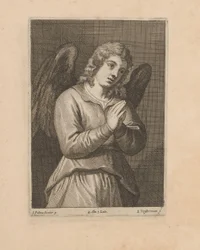 Engel met gekruiste armen