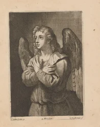 Engel met gevouwen handen