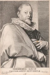 Theodorus Galle, Calcographus Anterpiæ