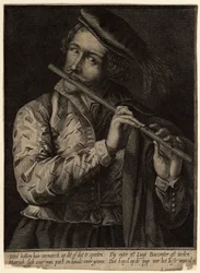 De fluitspeler