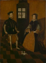 Maria I van Engeland en Filips II van Spanje