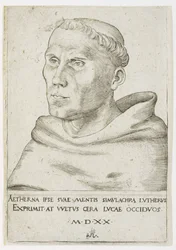 Maarten Luther, Buste in Driekwart Aanzicht