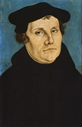 Portret van Martin Luther (1483-1546), Duitse theoloog