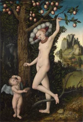 Venus en Cupido, c.1525