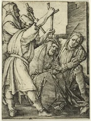 Christus gekroond met doornen