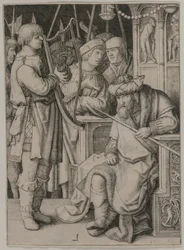 David speelt de harp voor Saul, c. 1508