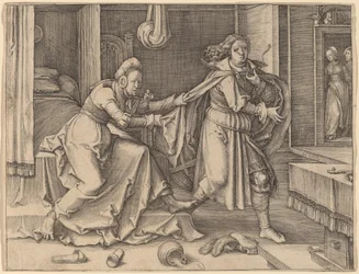 Jozef Ontsnapt aan de Vrouw van Potifar
