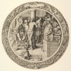 De geseling, uit de Circulaire Passie