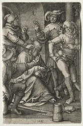 De passie: De bespotting van Christus, 1521