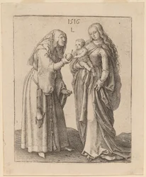 De Maagd en Sint Anna
