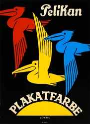 Pelikanenaffiche, 1920-1925