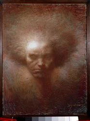Portret van Ludwig van Beethoven (1770-1827)