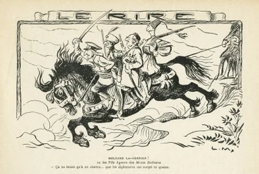 Illustratie in Le Rire