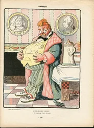 La Baionnette, Satirisch in Kleur