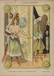 La Marquise De Montespan, Illustratie voor Le Rire