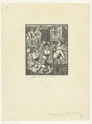 Bijeenkomst van Boaz met de tien ouderlingen