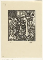 De kroning van Esther