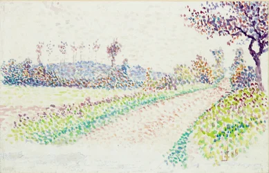 Weg bij Eragny, 1886