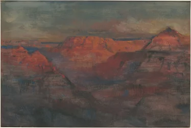 De Gloed na Zonsondergang, Grand Canyon, Arizona, c.1904