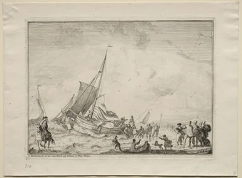 Te water laten van een schip, 1701