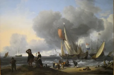Nederlanders aan boord van een jacht