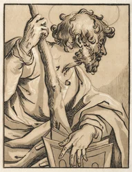 Christus en de apostelen: St. Judas Thaddeus (met de knuppel)