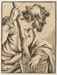 Christus en de apostelen: St. Judas Thaddeus met de knuppel, 1600s