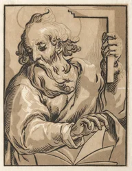 Christus en de apostelen: St. Thomas (met de vierkant)