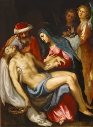 Pieta, Deploration (schilderij op doek)