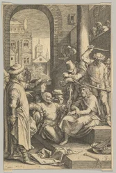 De Kroning met Doornen, uit De Passie van Christus, ca. 1623
