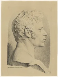 Portretbuste van Karl Friedrich Schinkel