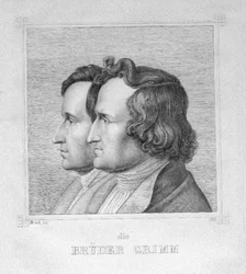 Jacob en Wilhelm Grimm, 1843