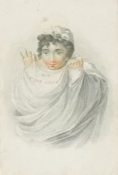 Vrouwfiguur in draperie