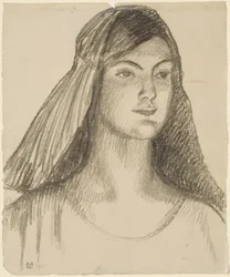 Portret van een jonge vrouw