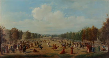 Spel van Jereed in Kagithane, ca. 1890