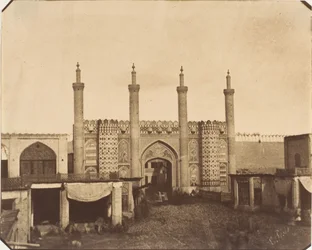 [De Nieuwe Poort, Teheran], 1850s