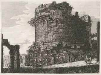Tombe van Caecilia Metella te Rome