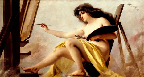Een Allegorie van het Schilderen, 1892
